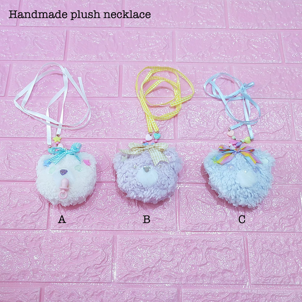 「creamy usagi」Handmade necklace ハンドメイドネックレス