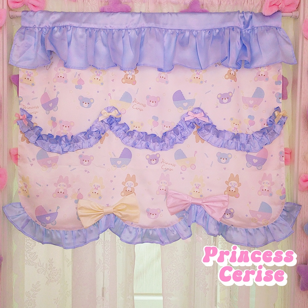 かわいいカーテン cute curtains  12252