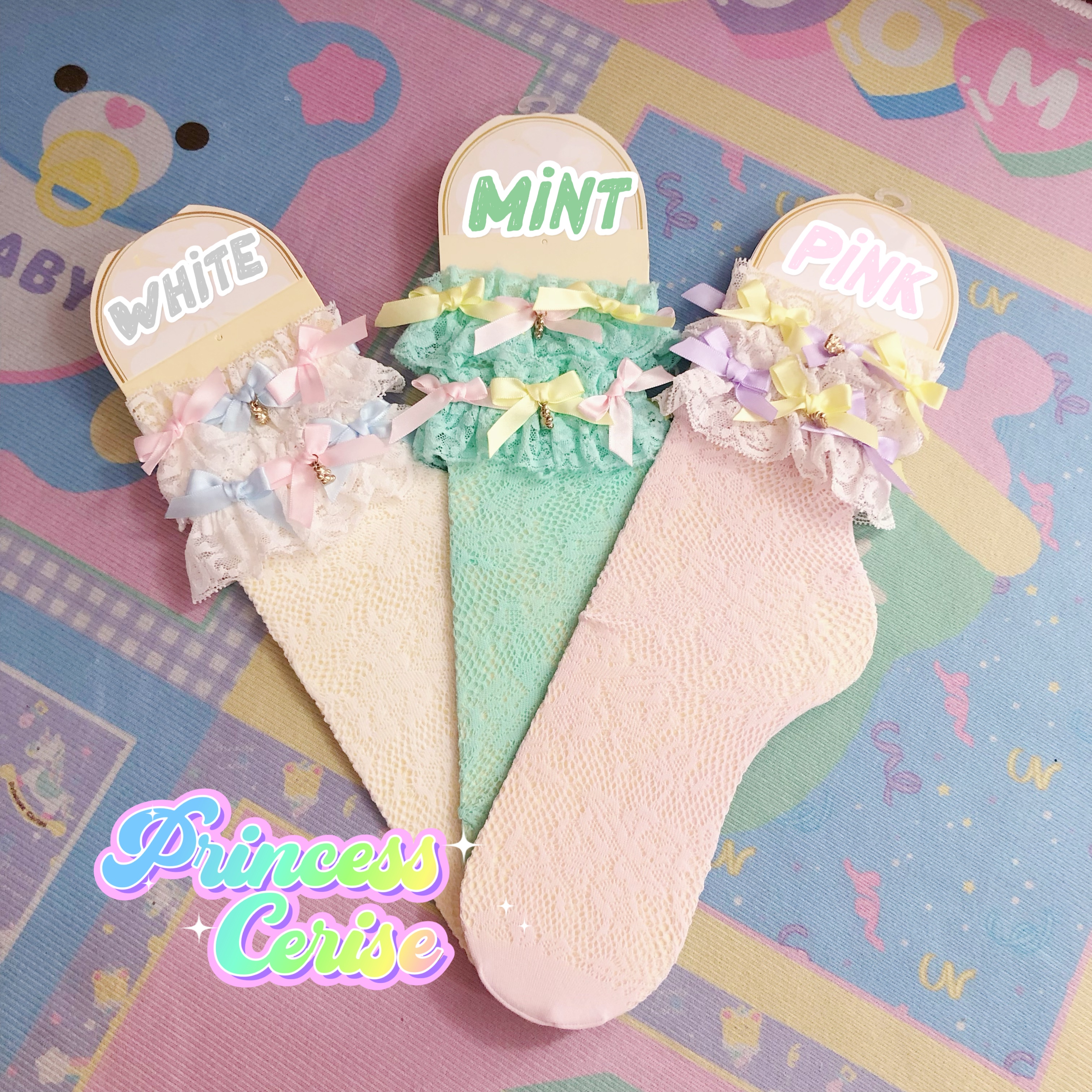 Handmade lace socksハンドメイドレースソックス 