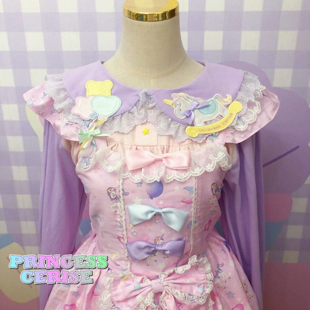 1 pieces「Princess Cerise Handmade」Handmade cotton tops ハンドメイドトップス